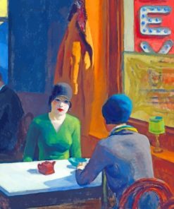 Edward hopper Chop Suey Paint By Numbers