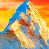 Himalayas At Sunset paint by numbers