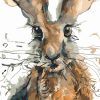 Watercolor Rabbit Paint by numbers