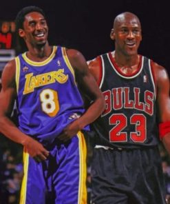 kobe And Jordan paint By numbers