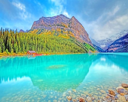 Lake Louise Paint By Numbers