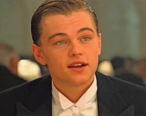 American Actor Leonardo Dicaprio paint by numbers