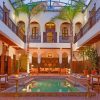 Moroccan Riad Interior paint by numbers