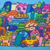 Colorful Artistic Drawing paint by numbers