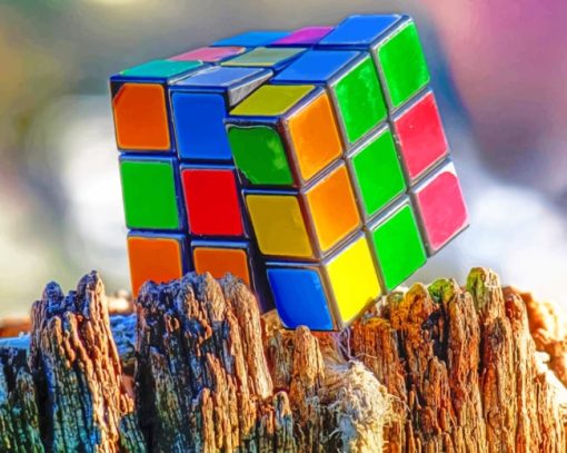 Rubik's Cube Paint By Numbers