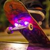 Skateboard With Lights paint By Numbers