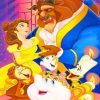 The Beauty And The Beast paint by numbers