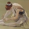 Ballerina Resting paint by numbers