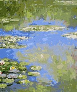 Water Lilies Morning Claude Monet Paint By Numbers