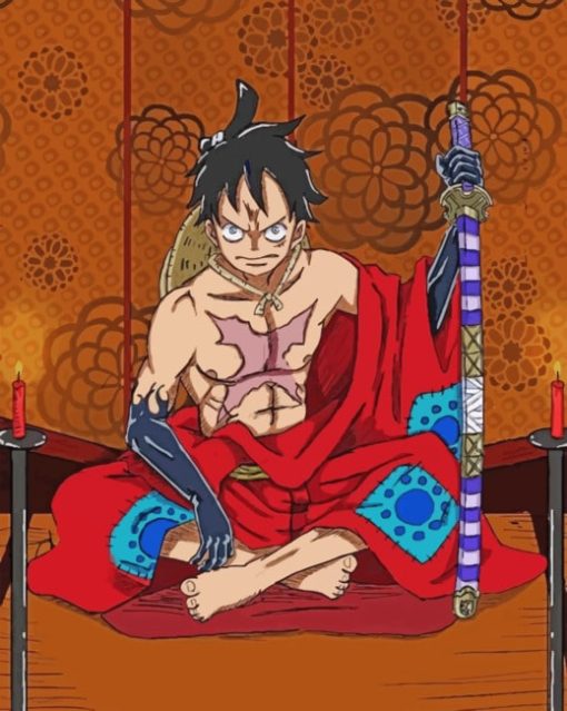 Mad Luffy Paint by numbers