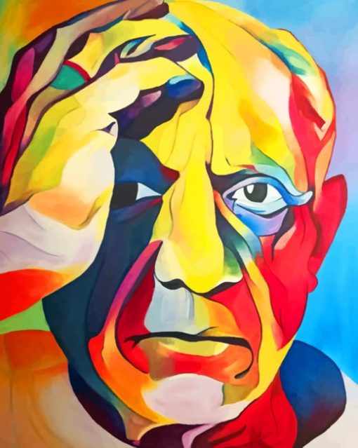 Pablo Picasso Pop Art Paint by numbers