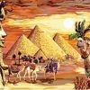 Egyptian Desert Paint by numbers