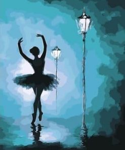 Ballet Dancer Paint by numbers