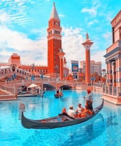 The Venetian Las Vegas Paint by numbers