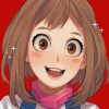 Uraraka Ochako Paint by numbers