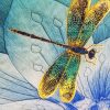 Aesthetic Dragonfly Paint by numbers