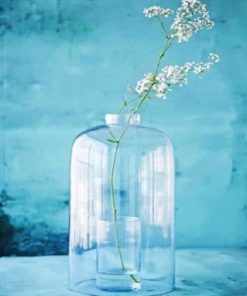 Aesthetic Glass Vase paint by numbers