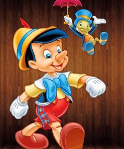 Pinocchio paint by numbers