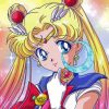 Aesthetic Sailor Moon Paint by numbers