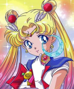 Aesthetic Sailor Moon Paint by numbers