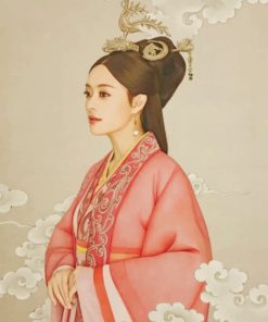 Asian Woman Paint by numbers