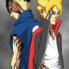 Boruto And Kawaki Paint by numbers