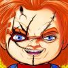 Chucky paint by numbers