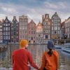 Couple In Amsterdam paint by numbers