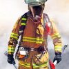 Aesthetic Firefighter paint by numbers