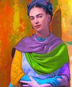 Frida Kahlo The Painter Paint by numbers