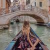 Girl In Venice Italy Paint by numbers