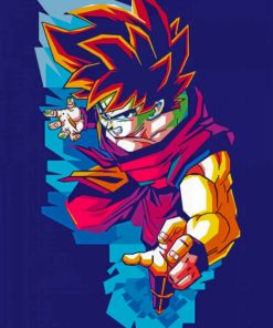 Goku Paint by numbers