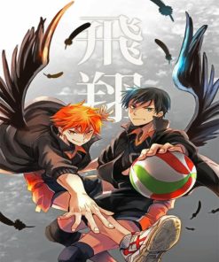 Hinata Haikyuu Paint by numbers