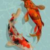 Aesthetic Koi Fishes paint by numbers