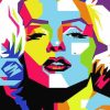 Marilyn Monroe Pop Art Paint by numbers