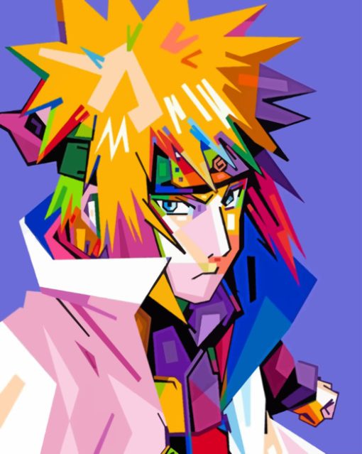 Minato Namikaze Paint by number