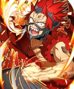 My Hero Academia Kirishima Quirk Paint by numbers