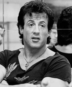 Rocky Balboa Black And White