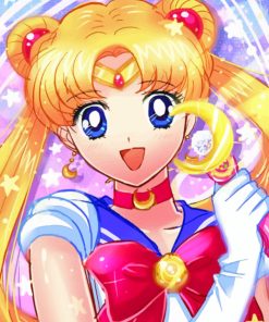 Sailor Moon Mine Paint by numbers