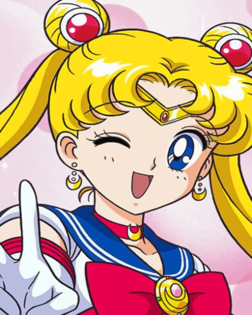 Sailor Moon Paint by numbers