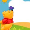 Winnie The Pooh And Butterfly paint by numbers