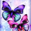 Bright Butterflies paint by numbers