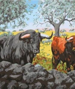 Ox Bull Paint by numbers