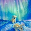 Baby Polar Bears Paint by numbers