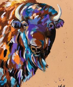 Great Bull Paint by numbers