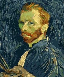 Van Gogh Self-portrait paint by numbers