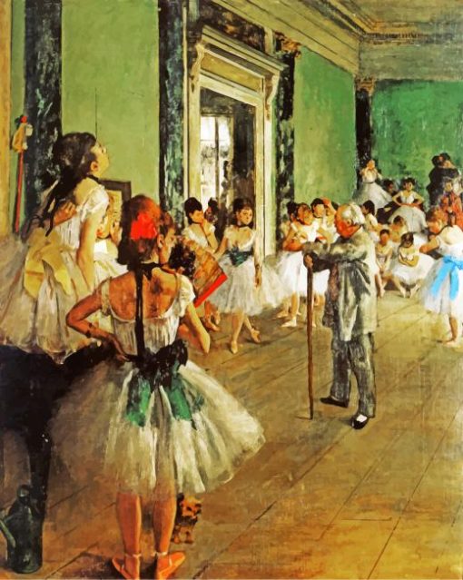 Degas La Classe De Danse Paint by numbers