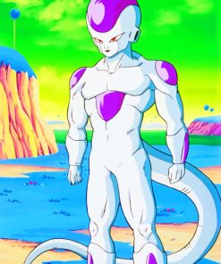 Frieza Dragon Ball Paint by numbers