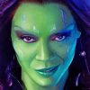 Gamora Superhero Paint by numbers