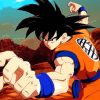 Goku Dragon Ball Piant by numbers